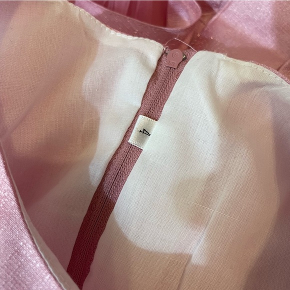 Stunning Girls’ Formal Dress with Pink Tulle & Accent Coat | Size 4 - Picture 8 of 14